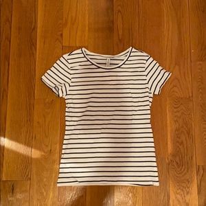 Short-Sleeve Striped Shirt